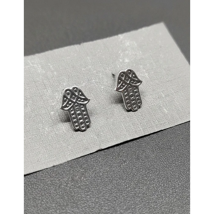 Aros de Boton de plata 1