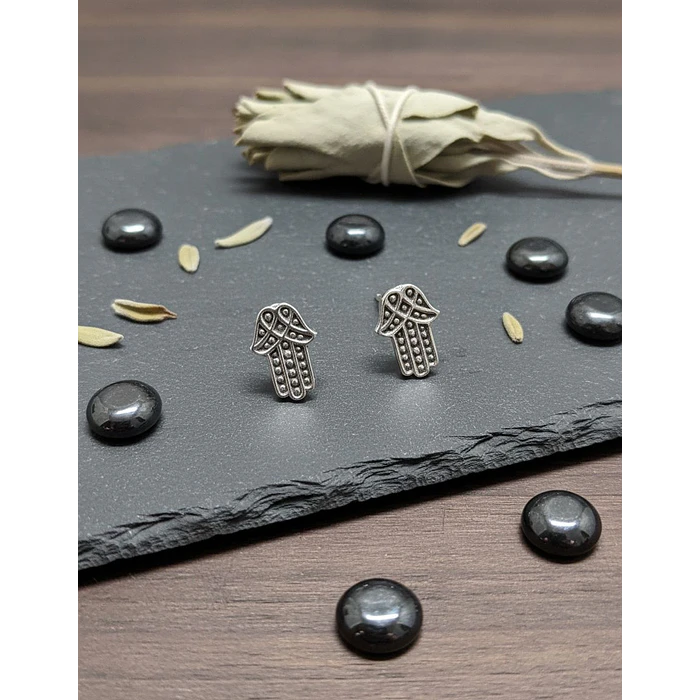 Aros de Boton de plata 2