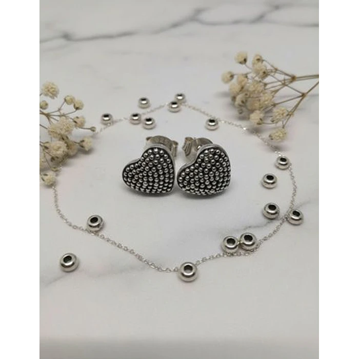 Aros de Boton de plata