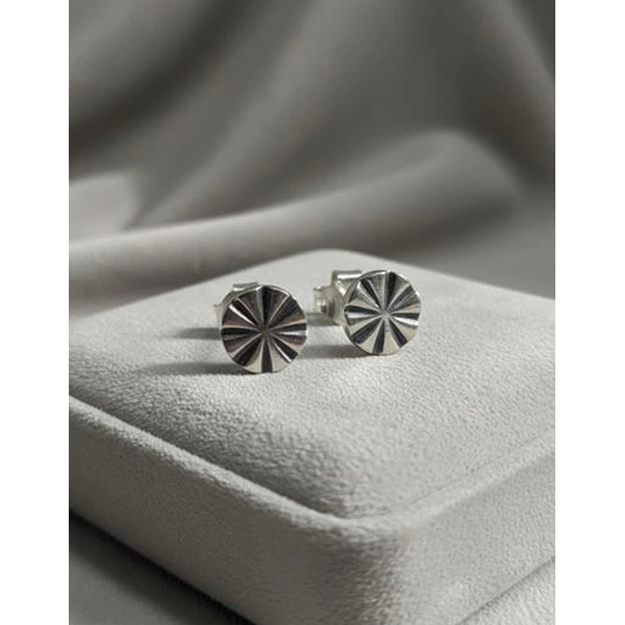 Aros de Boton de plata