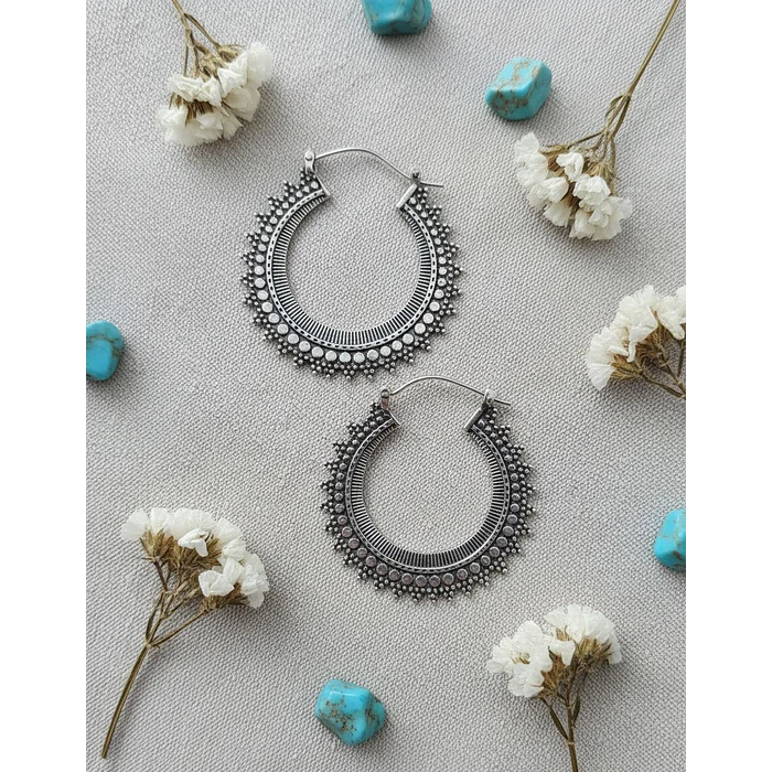 Aros colgantes de Plata 1