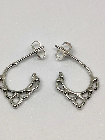 Aros Tribal Plata