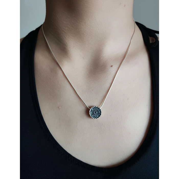Collar de Plata Colgante 1