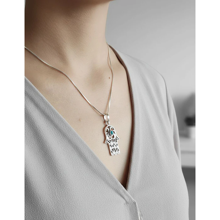 Collar de Plata Colgante 1