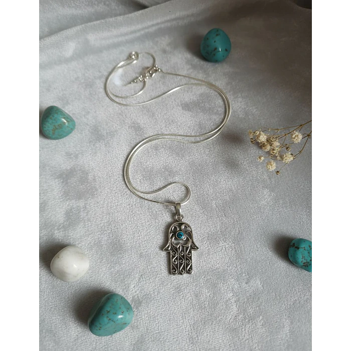Collar de Plata Colgante 3