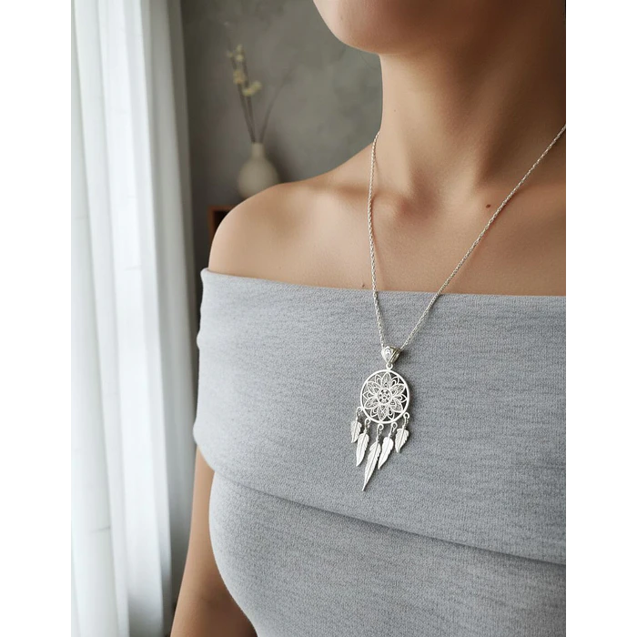Collar de Plata Colgante 1