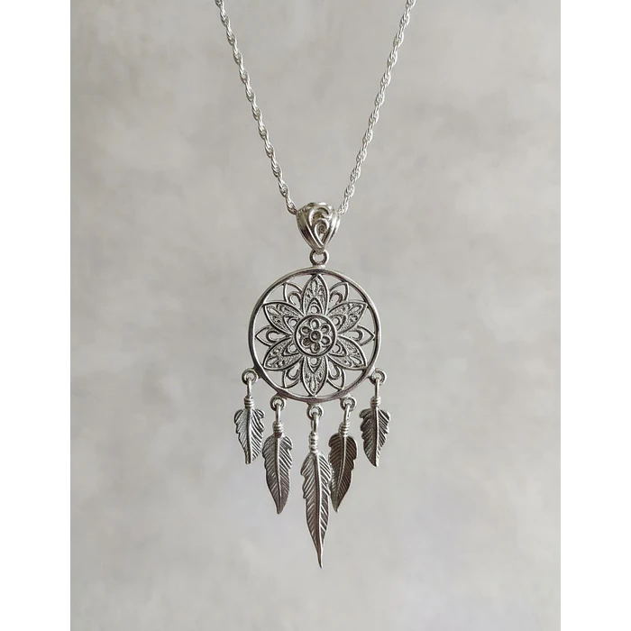 Collar de Plata Colgante 3