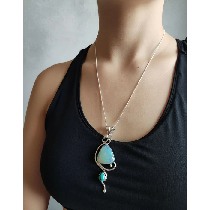 Collar de Plata Colgante 2