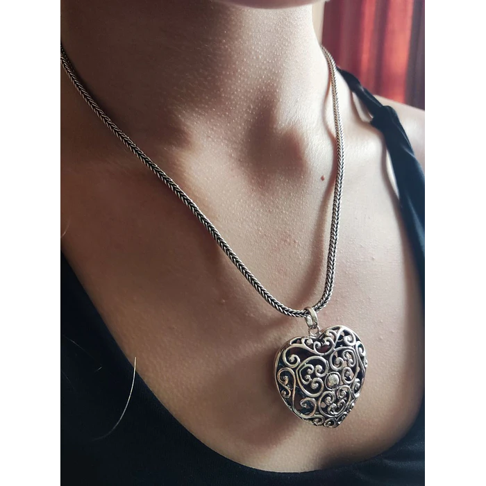 Collar de Plata Colgante 1