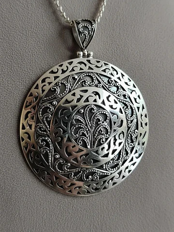 Collar de Plata Colgante
