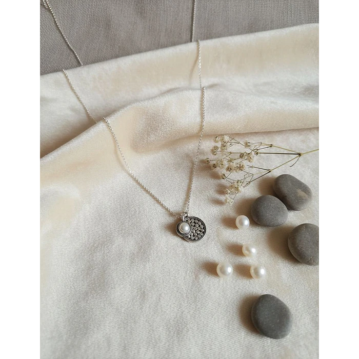 Collar de Plata Colgante 1