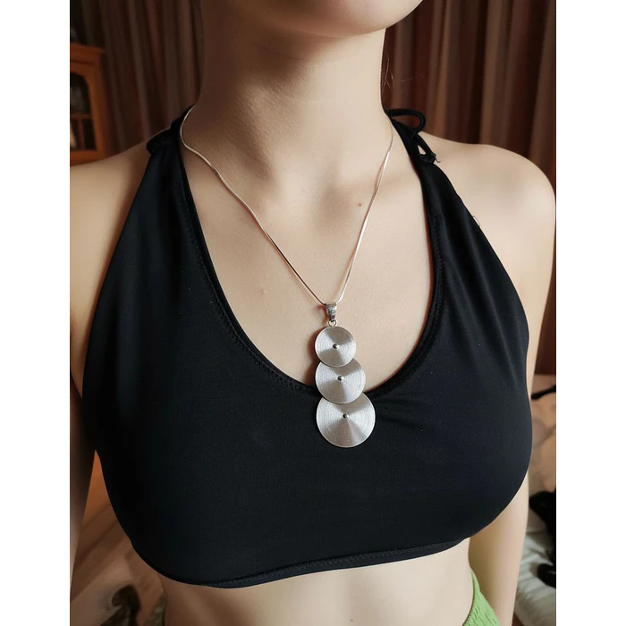 Collar de Plata Colgante 3