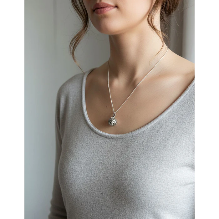 Collar de Plata Colgante 1