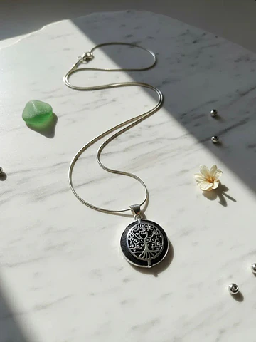 Collar de Plata Colgante
