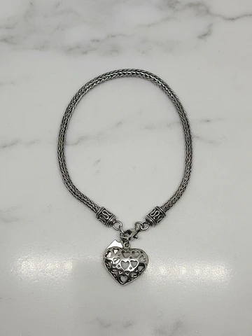 Pulsera de Plata - Corazón