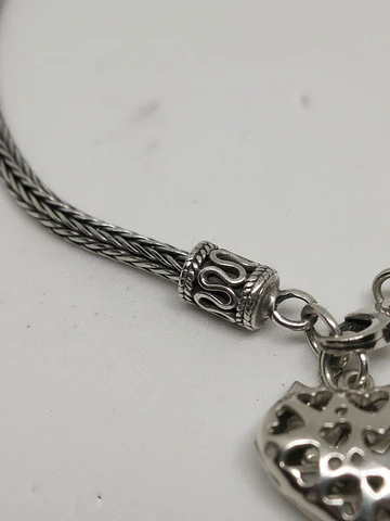 Pulsera de Plata - Corazón