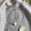 Pulsera de Plata - Ágata Blanca 2