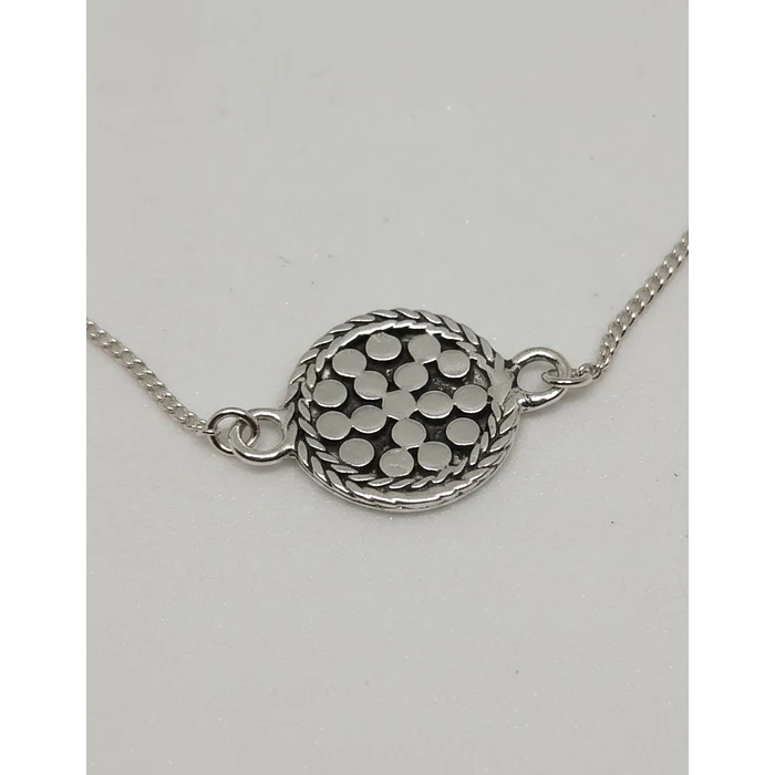 Pulsera de Plata - Ágata Blanca 2