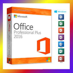 Microsoft Office 2016 Professional Plus * 32 y 64 bits *