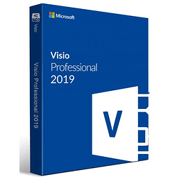 Visio Professional 2019 * 1 PC * Worldwide activation * Unlimited years * 32 &amp; 64 bits