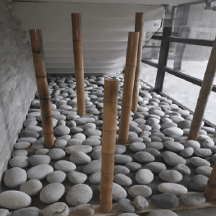 Bolón Ágata Blanco y Gris 1