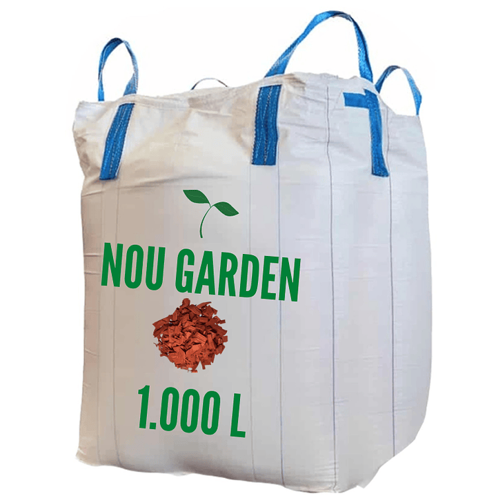 Mulch Decorativo 1.000 Lt Rojo Colonial 1