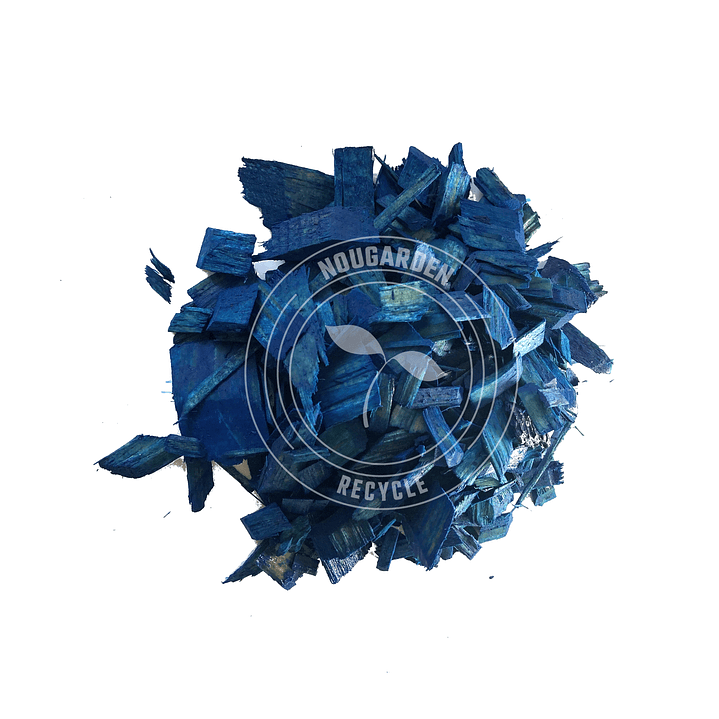 Mulch Decorativo 1.000 Lt Azul 2