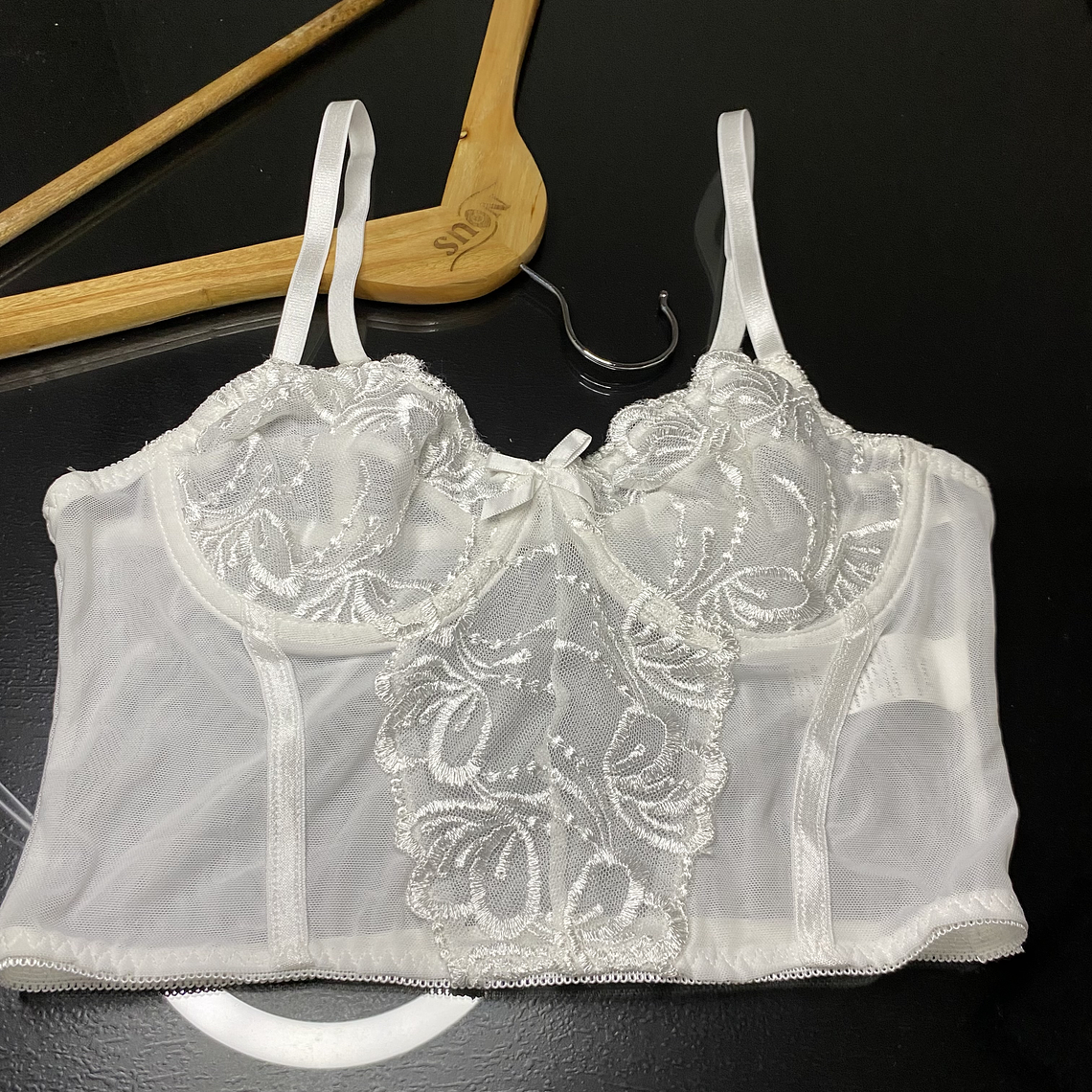 Bra transparencia Blanco 1