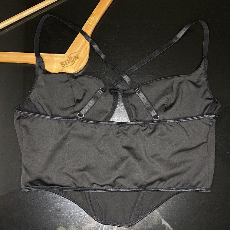 Bra abertura Negro 2