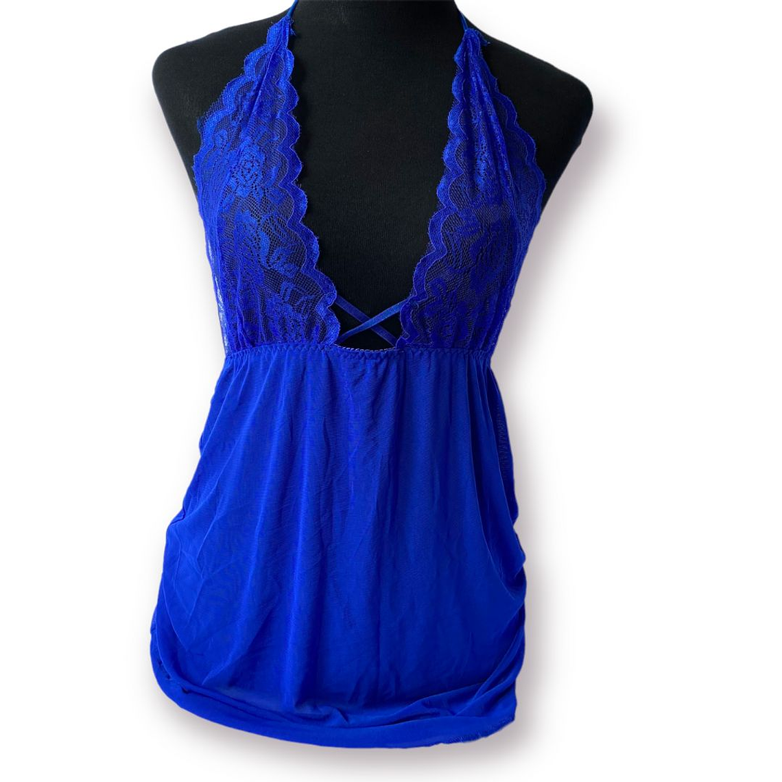 Vestido halter cruz  1