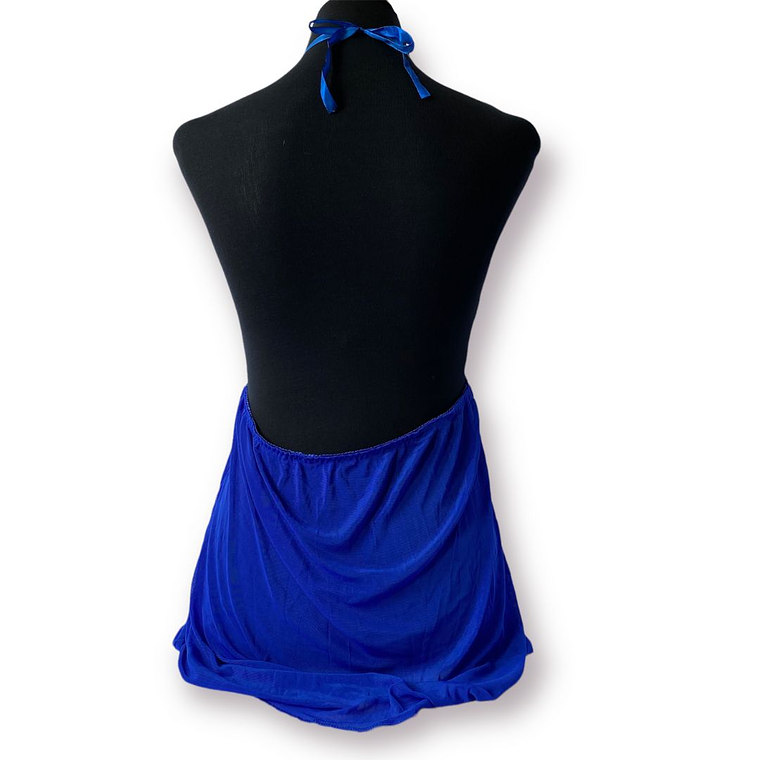 Vestido halter cruz  3