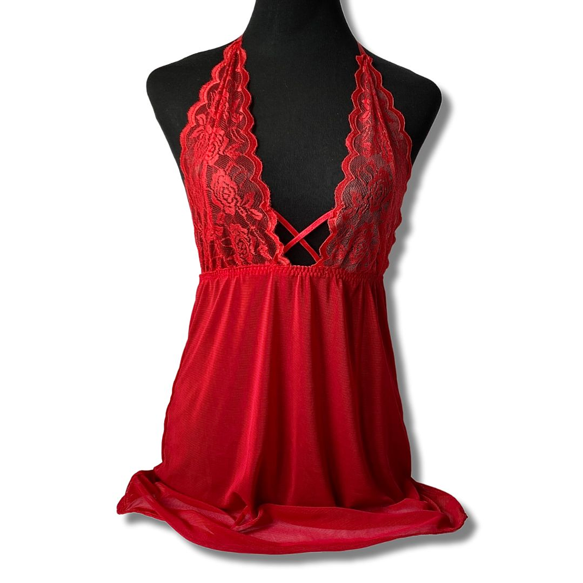 Vestido halter cruz  9