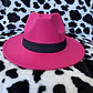 Sombrero vaquero fucsia - Miniatura 2