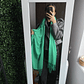 Bufanda cashmere Verde - Miniatura 1