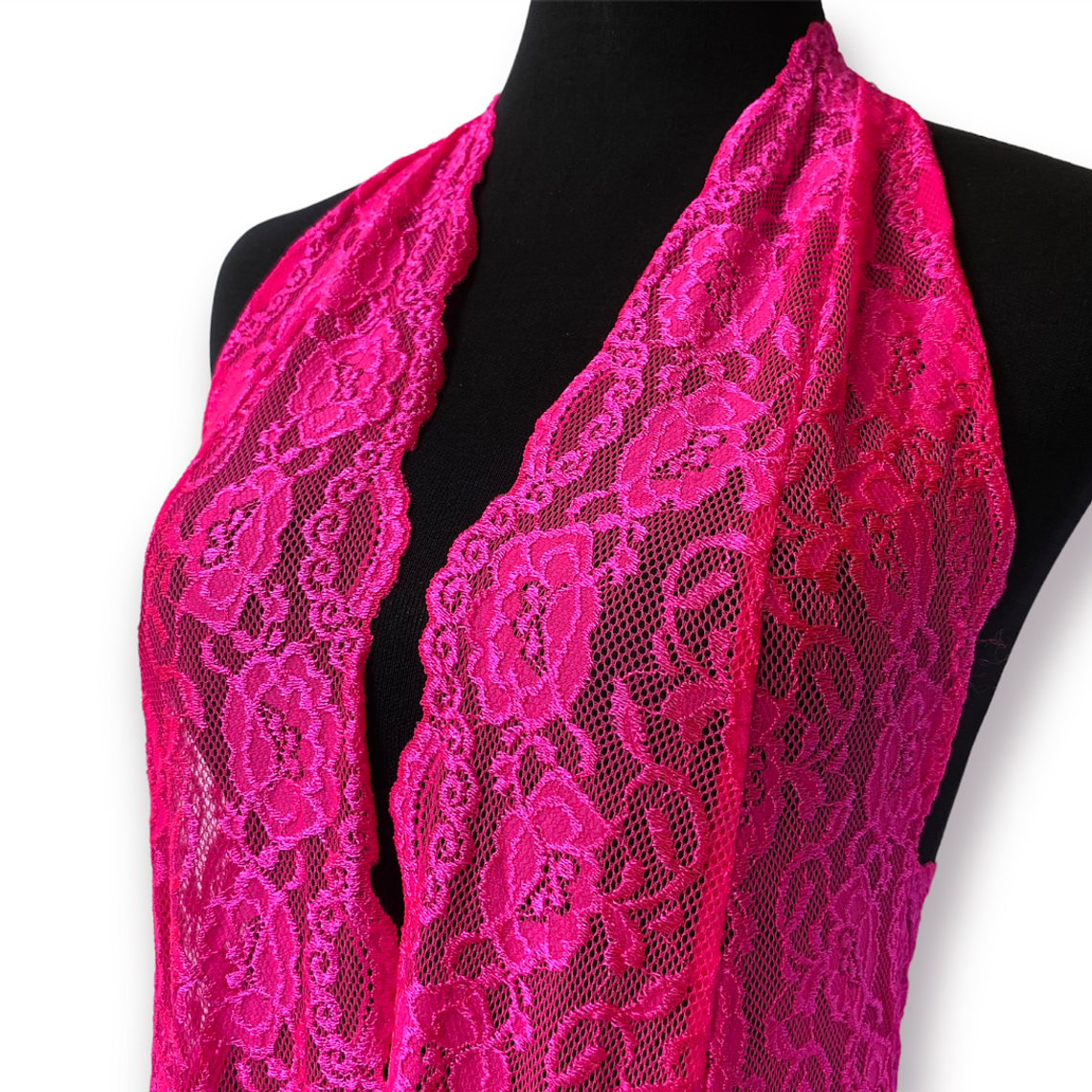 Body encaje Fucsia 2