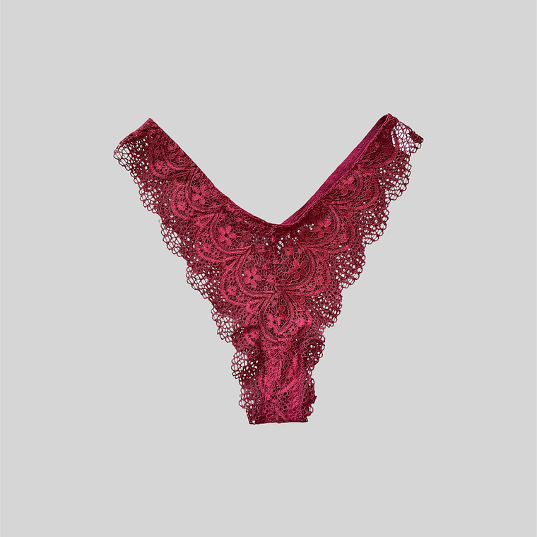 Tanga encaje floral 2