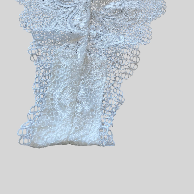 Tanga encaje floral 7