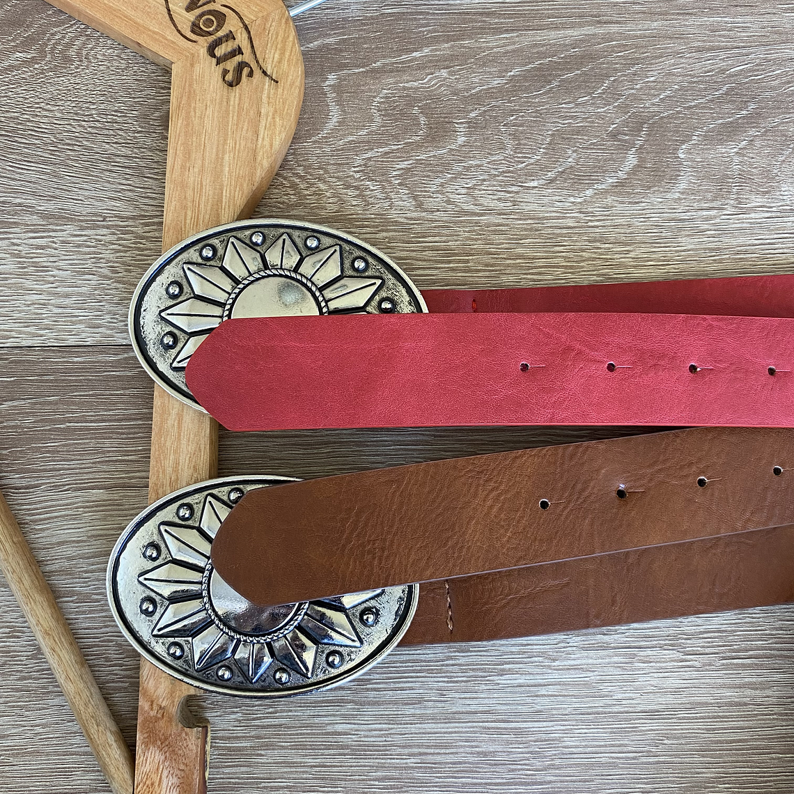 Hebilla redonda girasol 3