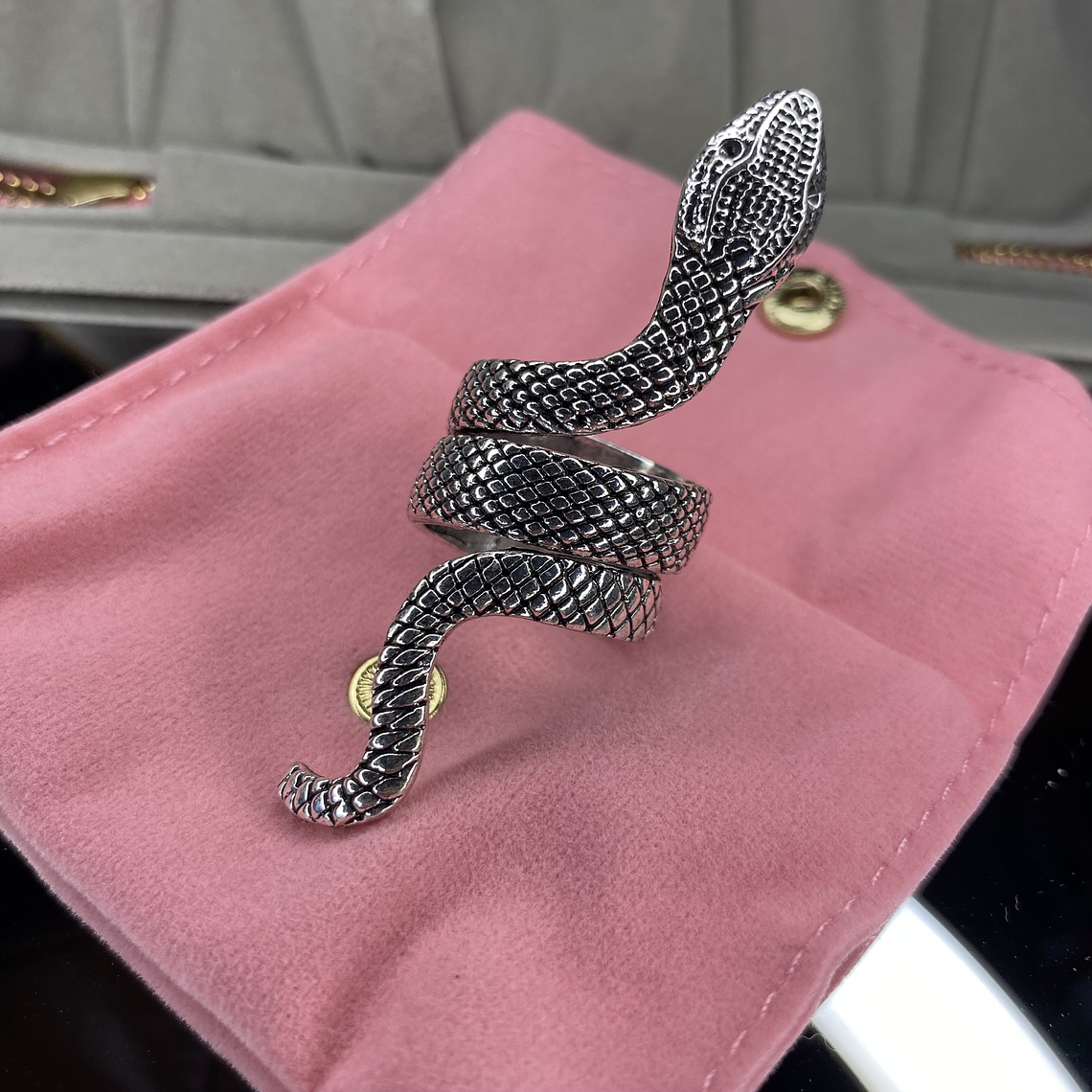 Anillo serpiente ajustable 1