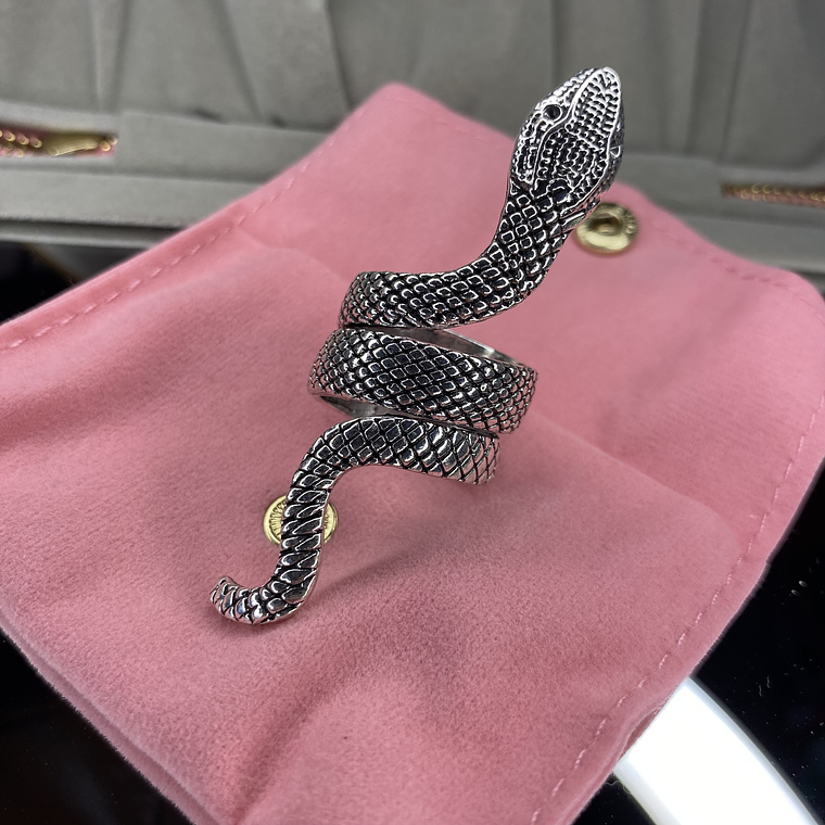 Anillo serpiente ajustable 1