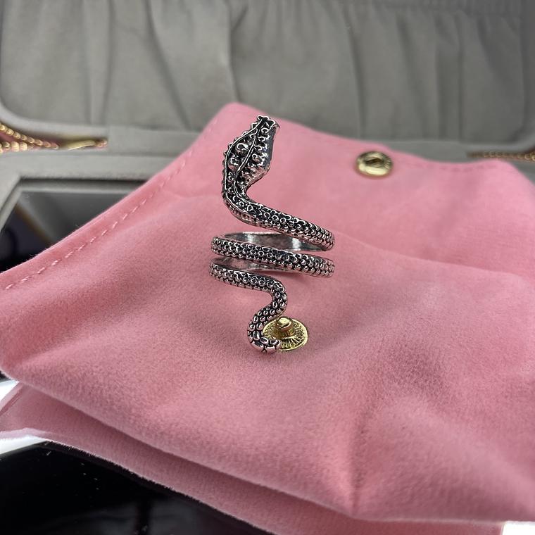 Anillo serpiente ajustable 1