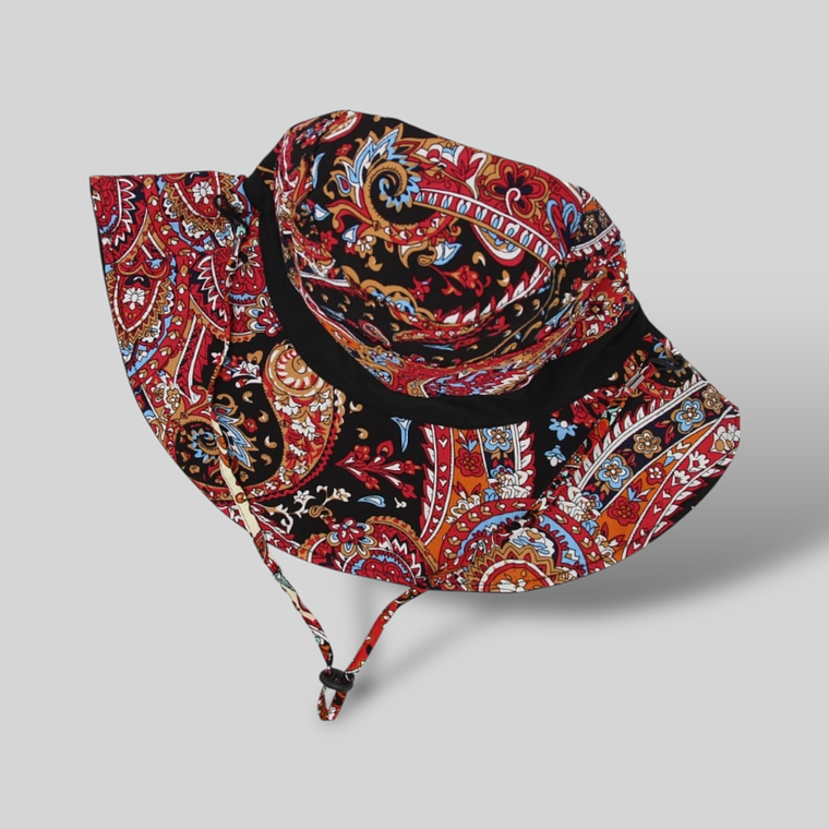 Sombrero playero reversible 2