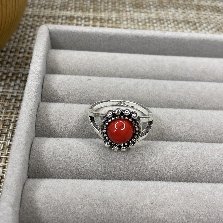 Anillo piedra artificial 3