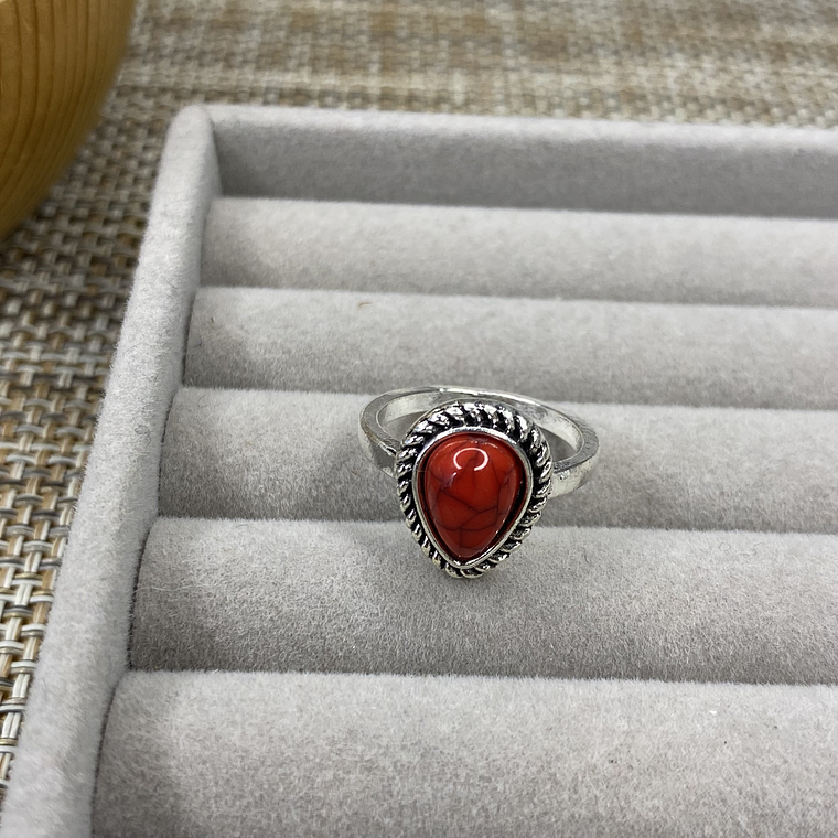 Anillo piedra artificial 3