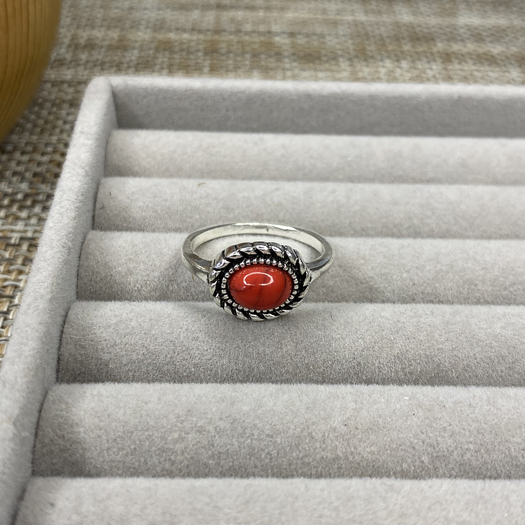 Anillo piedra artificial 3