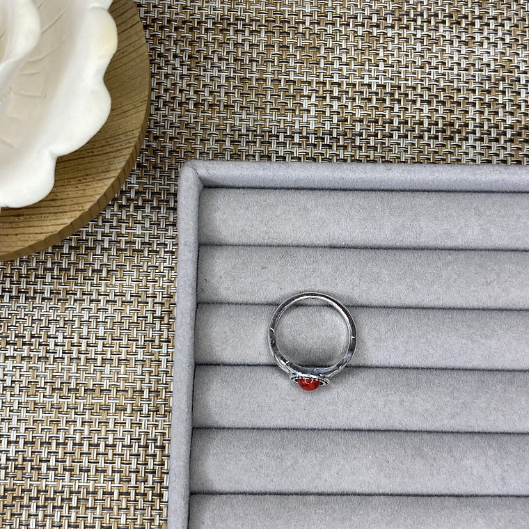 Anillo piedra artificial 2