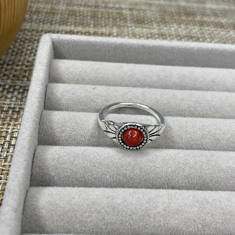 Anillo piedra artificial 3