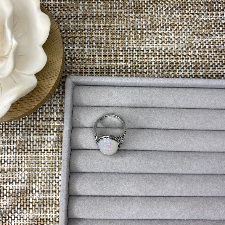 Anillo piedra artificial 4