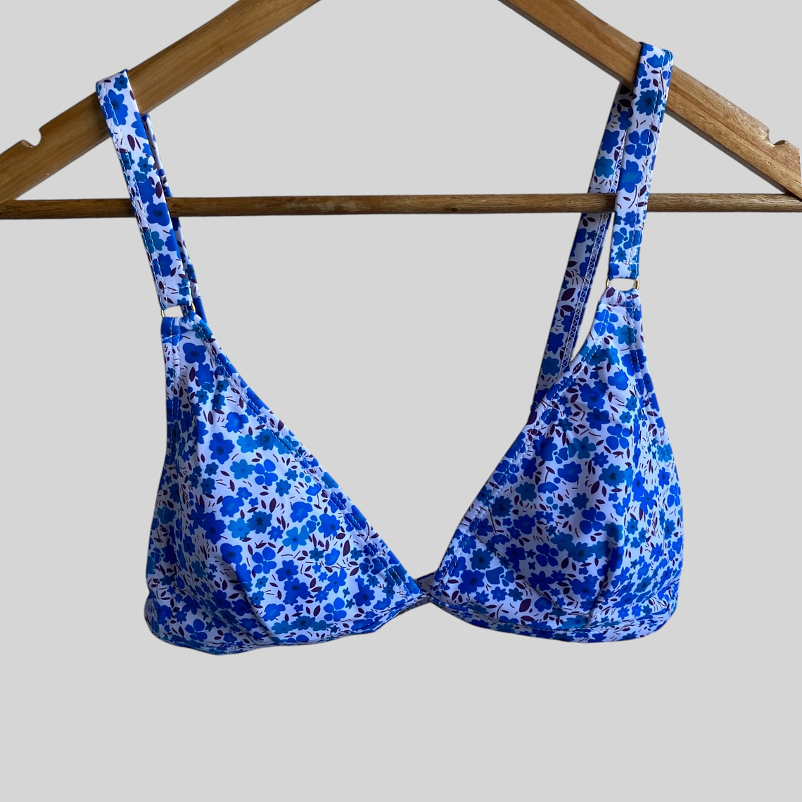 Bikini floral Azul 4
