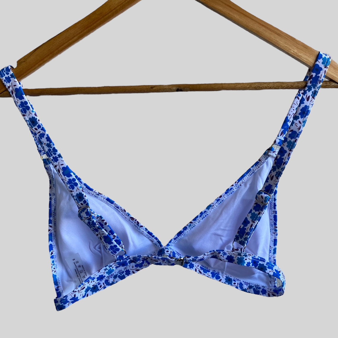 Bikini floral Azul 5